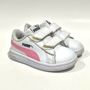 PUMA Kids Smash V2 Slip On Sneakers Shoes Casual - Size 5C